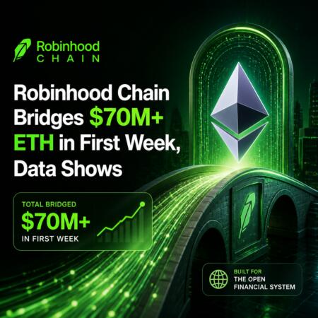 Robinhood Chain Bridges $70m+ Eth In First Week, Data Shows