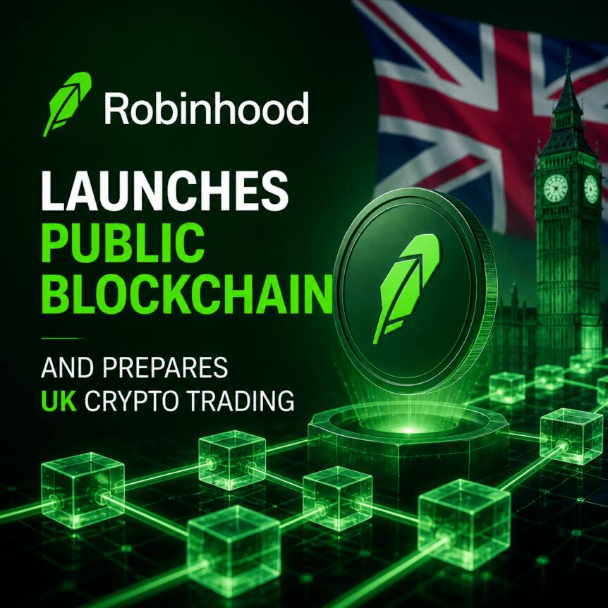 Robinhood Launches Public Blockchain And Prepares Uk Crypto Trading