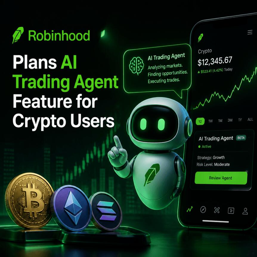 Robinhood Plans AI Trading Agent Feature for Crypto Users Robinhood Plans Ai Trading Agent Feature For Crypto Users