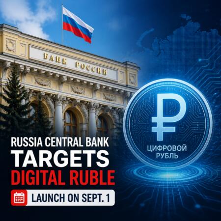 Russia Central Bank Targets Digital Ruble Launch on Sept. 1 Russia Central Bank Targets Digital Ruble Launch On Sept. 1