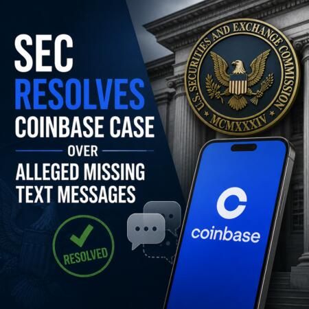 Sec Resolves Coinbase Case Over Alleged Missing Text Messages