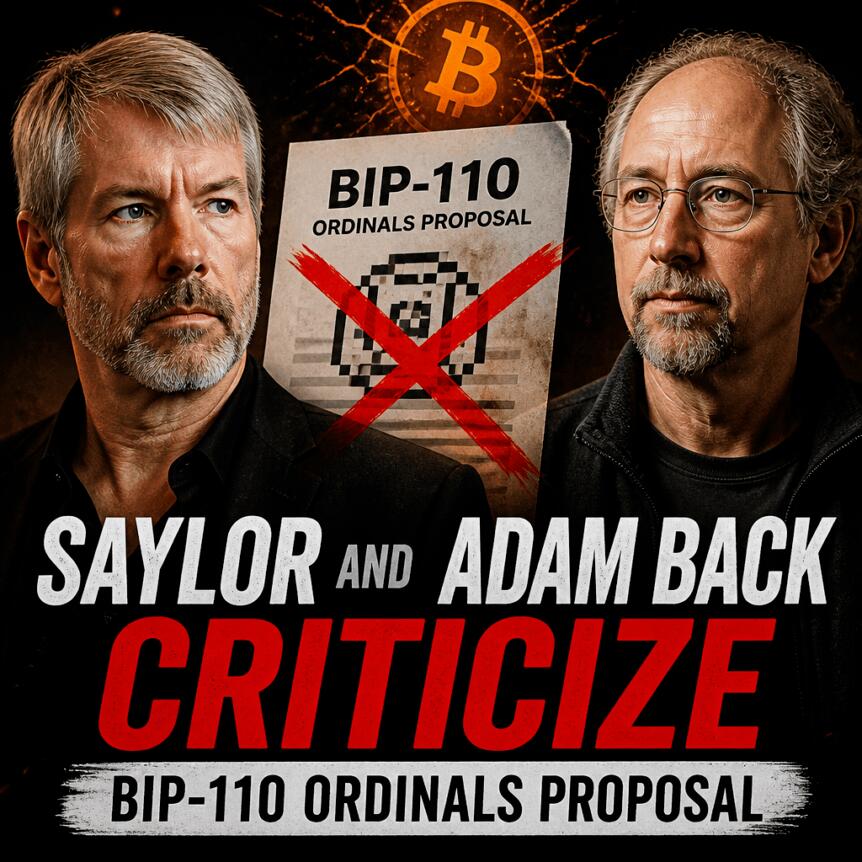 Saylor and Adam Back Criticize BIP-110 Ordinals Proposal Saylor And Adam Back Criticize Bip-110 Ordinals Proposal