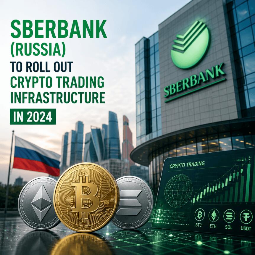 Sberbank (Russia) to Roll Out Crypto Trading Infrastructure in 2024