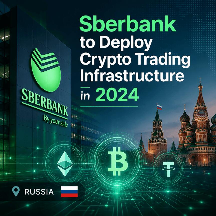 Sberbank to Deploy Crypto Trading Infrastructure in 2024, Russia