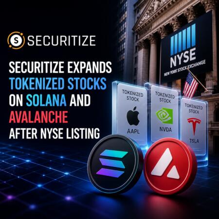 Securitize Expands Tokenized Stocks on Solana and Avalanche After NYSE Listing Securitize Expands Tokenized Stocks On Solana And Avalanche After Nyse Listing