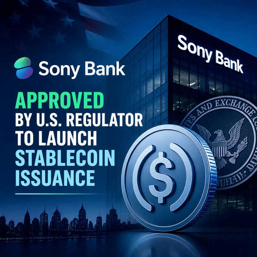 Sony Bank Approved By U.s. Regulator To Launch Stablecoin Issuance