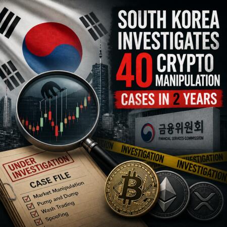 South Korea Investigates 40 Crypto Manipulation Cases In 2 Years