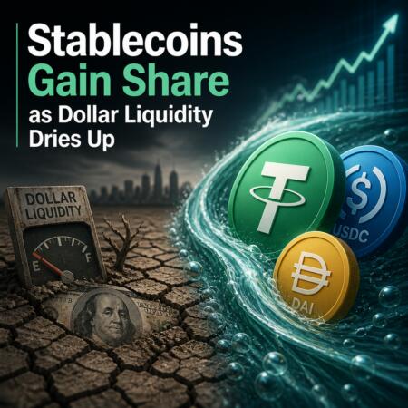 Stablecoins Gain Share As Dollar Liquidity Dries Up