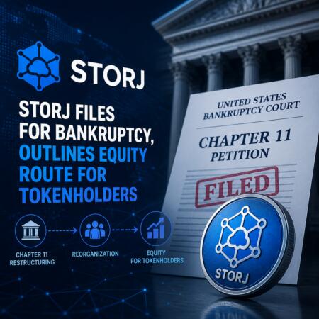 Storj Files for Bankruptcy, Outlines Equity Route for Tokenholders Storj Files For Bankruptcy, Outlines Equity Route For Tokenholders