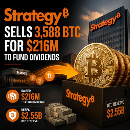 Strategy sells 3,588 BTC for $216M to fund dividends, keeps $2.55B reserve Strategy Sells 3,588 Btc For $216m To Fund Dividends, Keeps $2.55b Reserve