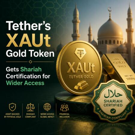 Tether’s Xaut Gold Token Gets Shariah Certification For Wider Access