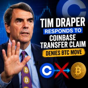 Tim Draper Responds To Coinbase Transfer Claim, Denies Btc Move