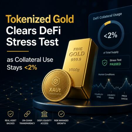 Tokenized Gold Clears DeFi Stress Test as Collateral Use Stays <2% Tokenized Gold Clears Defi Stress Test As Collateral Use Stays