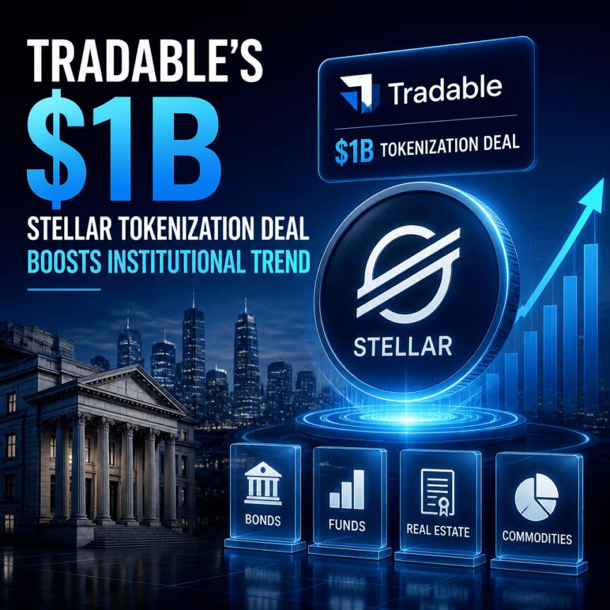 Tradable’s $1b Stellar Tokenization Deal Boosts Institutional Trend