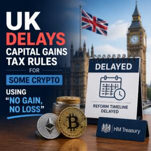UK Delays Capital Gains Tax Rules for Some Crypto Using “No Gain, No Loss” Uk Delays Capital Gains Tax Rules For Some Crypto Using “no Gain, No Loss”