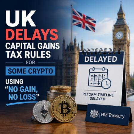 Uk Delays Capital Gains Tax Rules For Some Crypto Using “no Gain, No Loss”