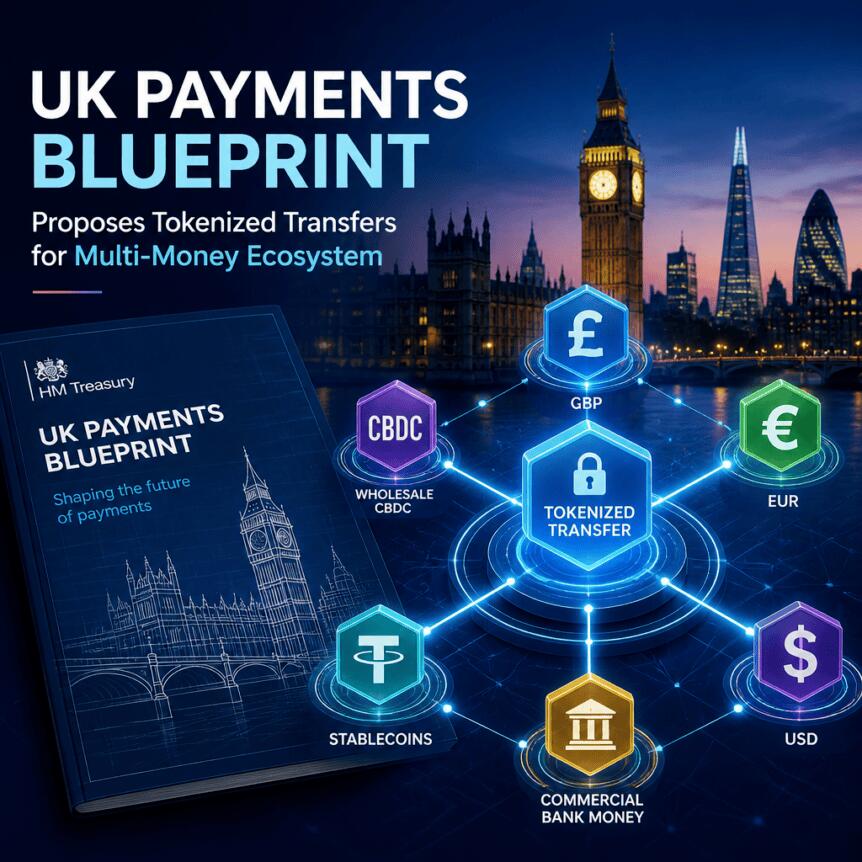 Uk Payments Blueprint Proposes Tokenized Transfers For Multi‑money Ecosystem