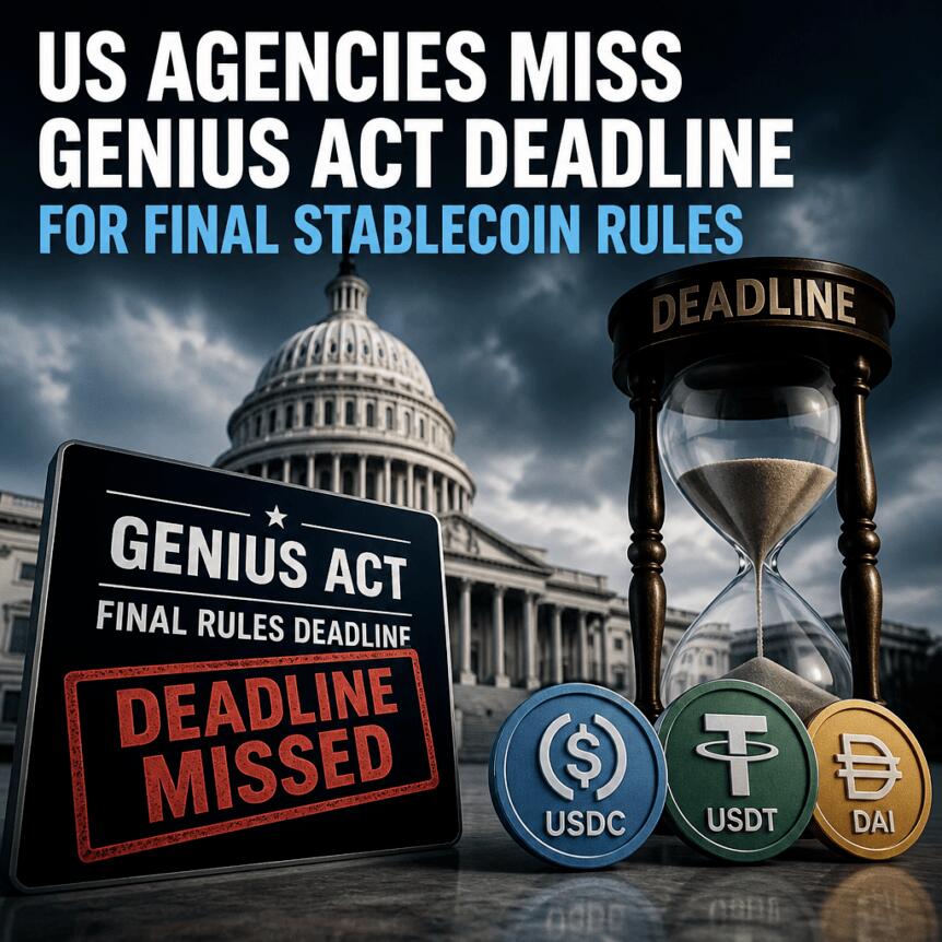 US Agencies Miss GENIUS Act Deadline for Final Stablecoin Rules Us Agencies Miss Genius Act Deadline For Final Stablecoin Rules