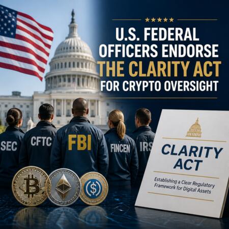 U.S. Federal Officers Endorse the CLARITY Act for Crypto Oversight U.s. Federal Officers Endorse The Clarity Act For Crypto Oversight