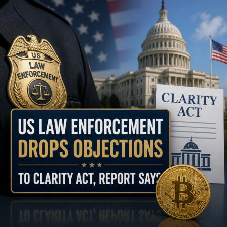 Us Law Enforcement Drops Objections To Clarity Act, Report Says