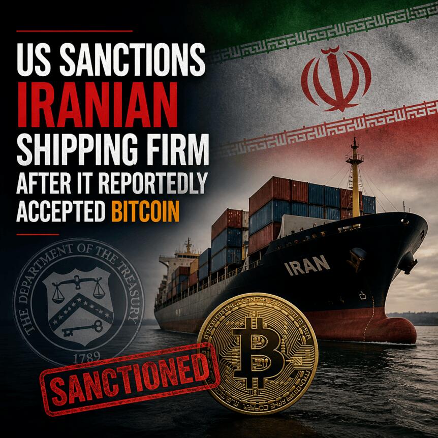 Us Sanctions Iranian Shipping Firm After It Reportedly Accepted Bitcoin