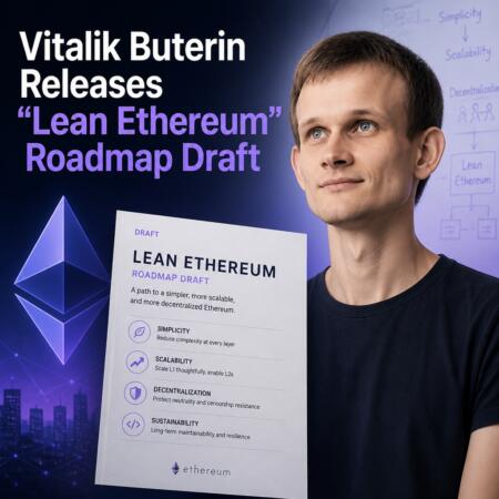 Vitalik Buterin Releases “Lean Ethereum” Roadmap Draft Vitalik Buterin Releases “lean Ethereum” Roadmap Draft