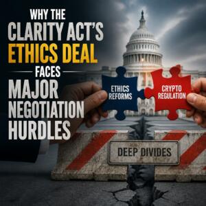 Why the CLARITY Act’s Ethics Deal Faces Major Negotiation Hurdles Why The Clarity Act’s Ethics Deal Faces Major Negotiation Hurdles