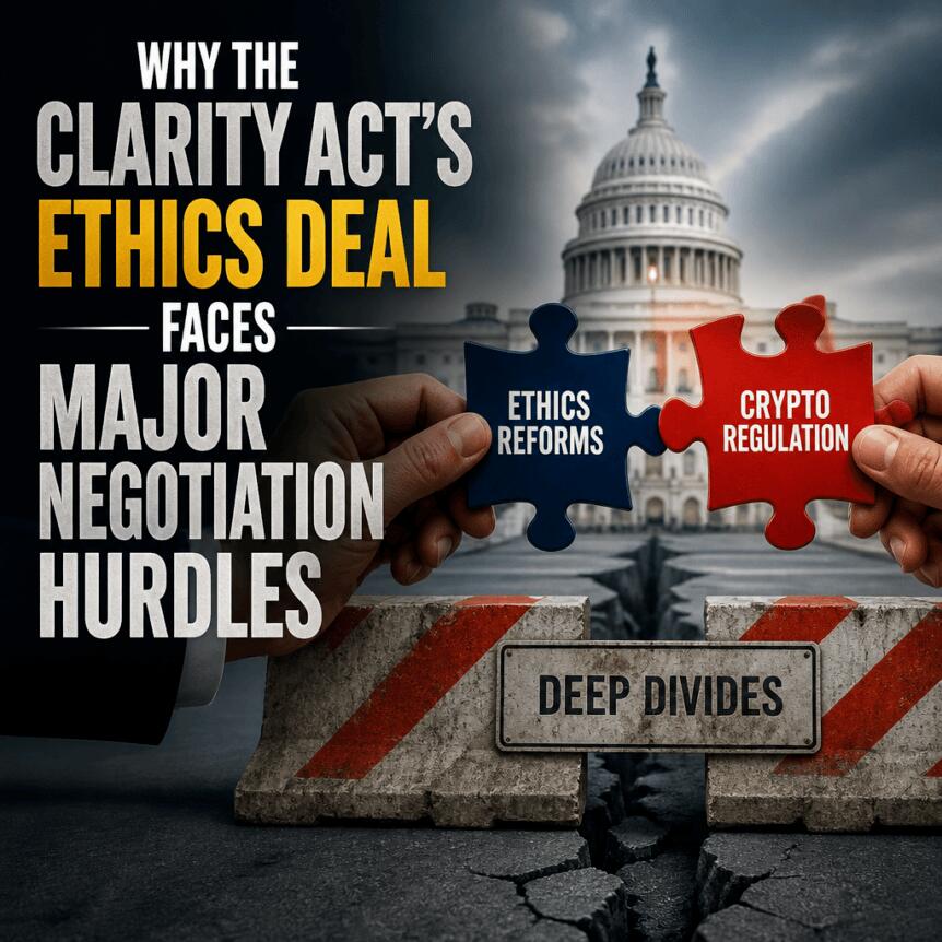 Why the CLARITY Act’s Ethics Deal Faces Major Negotiation Hurdles
