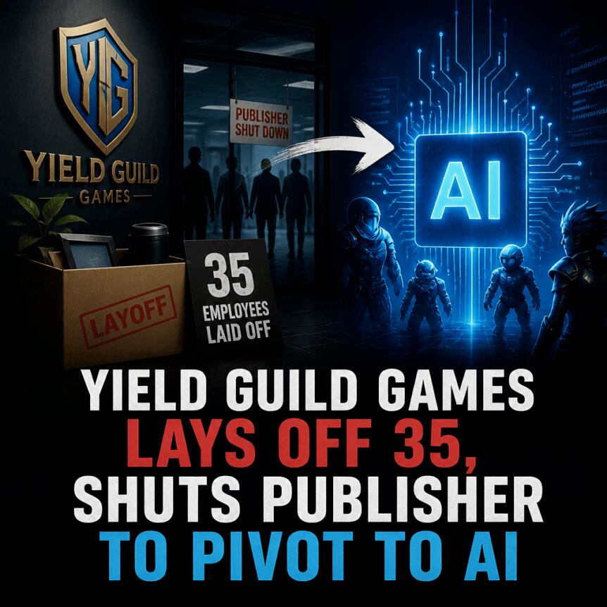 Yield Guild Games Lays Off 35, Shuts Publisher To Pivot To Ai