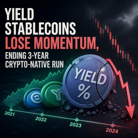 Yield Stablecoins Lose Momentum, Ending 3-Year Crypto-Native Run