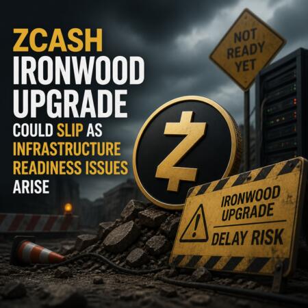 Zcash Ironwood Upgrade Could Slip as Infrastructure Readiness Issues Arise Zcash Ironwood Upgrade Could Slip As Infrastructure Readiness Issues Arise