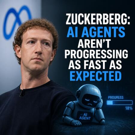 Zuckerberg: AI agents aren’t progressing as fast as expected Zuckerberg: Ai Agents Aren’t Progressing As Fast As Expected