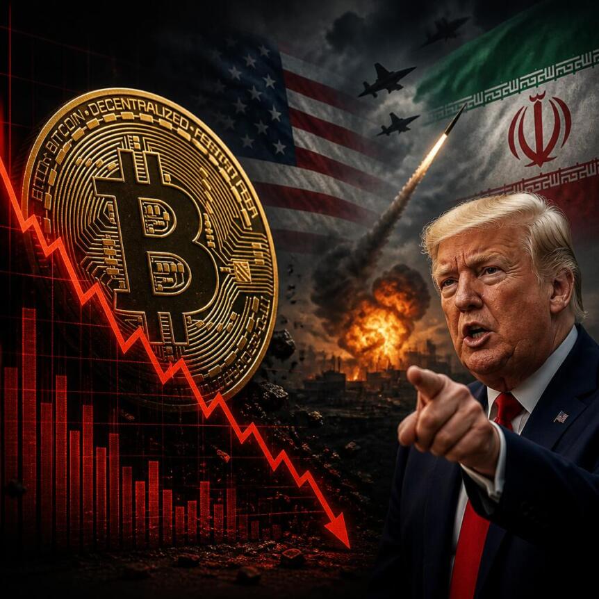 Bitcoin Btc Wilts As Us Iran Tensions Escalate Trump Warns Of Fresh Military Act 1