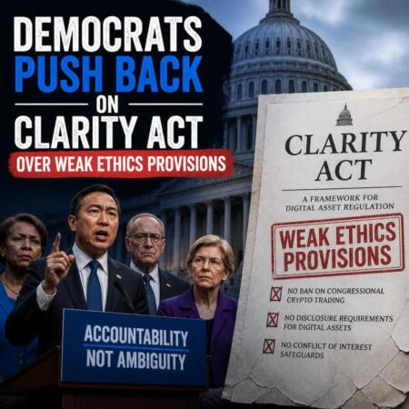 Democrats Push Back On Clarity Act Over Weak Ethics Provisions