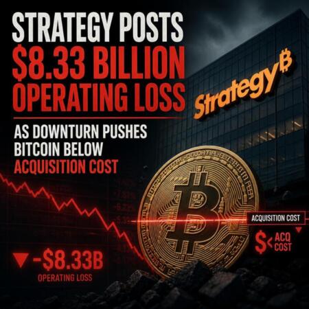 Strategy Posts $8.33 Billion Operating Loss As Downturn Pushes Bitcoin Below Acquisition Cost Strategy Posts 8 33 Billion Operating Loss As Downturn Pushes Bitcoin Below Acqu