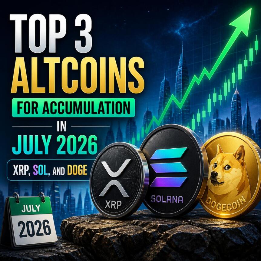 Top 3 Altcoins for Accumulation in July 2026: XRP, SOL, and DOGE Top 3 Altcoins For Accumulation In July 2026 Xrp Sol And Doge