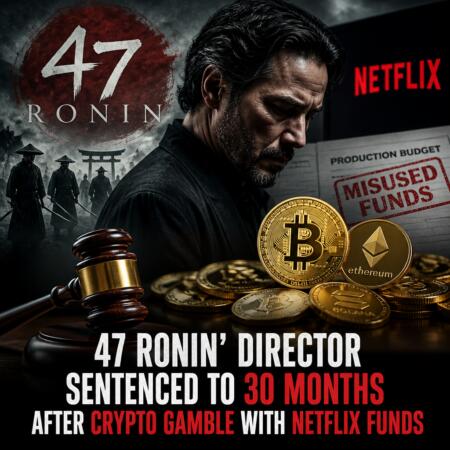 ‘47 Ronin’ Director Sentenced to 30 Months After Crypto Gamble With Netflix Funds ‘47 Ronin’ Director Sentenced To 30 Months After Crypto Gamble With Netflix Funds