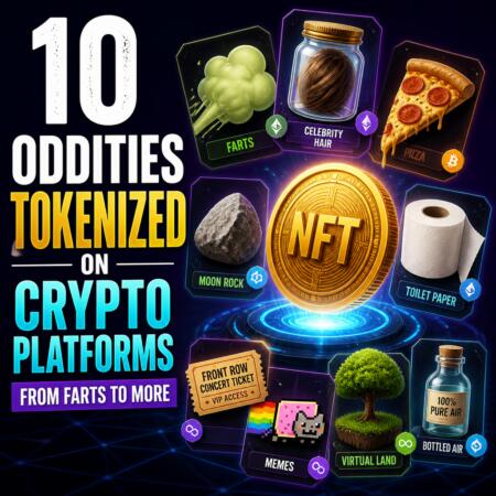 10 Oddities Tokenized On Crypto Platforms, From Farts To More