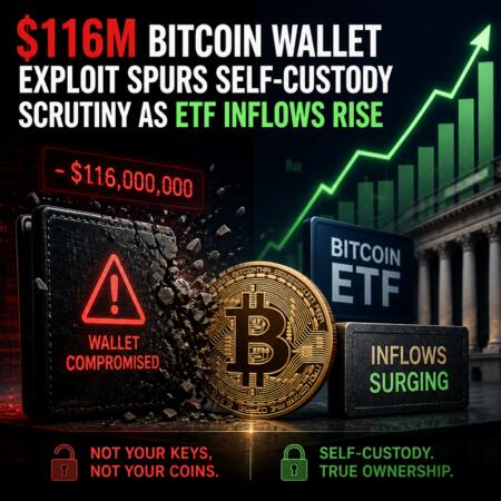 $116M Bitcoin Wallet Exploit Spurs Self-Custody Scrutiny as ETF Inflows Rise $116m Bitcoin Wallet Exploit Spurs Self-Custody Scrutiny As Etf Inflows Rise