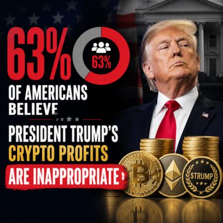 63% of Americans Believe President Trump’s Crypto Profits Are Inappropriate 63 Of Americans Believe President Trump S Crypto Profits Are Inappropriate
