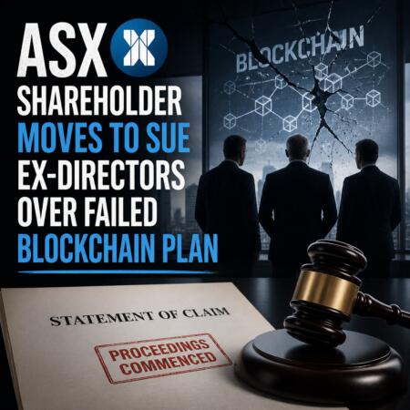 ASX Shareholder Moves to Sue Ex-Directors Over Failed Blockchain Plan Asx Shareholder Moves To Sue Ex-Directors Over Failed Blockchain Plan