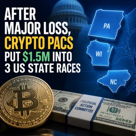 After Major Loss, Crypto Pacs Put $1.5m Into 3 Us State Races