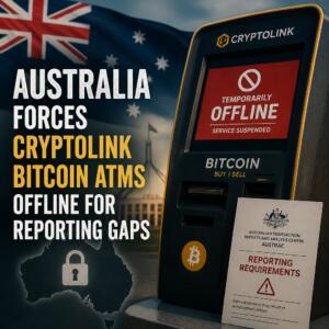 Australia Forces Cryptolink Bitcoin Atms Offline For Reporting Gaps