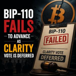 Bip-110 Fails To Advance As Clarity Vote Is Deferred