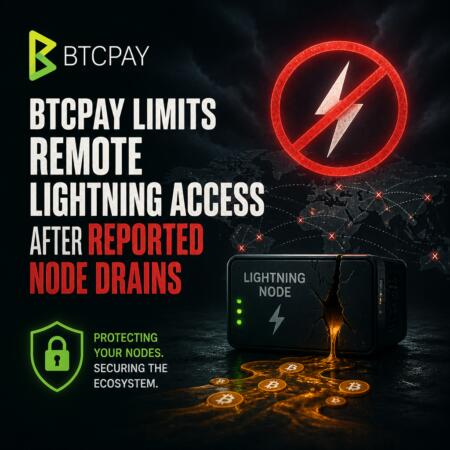 BTCPay Limits Remote Lightning Access After Reported Node Drains Btcpay Limits Remote Lightning Access After Reported Node Drains