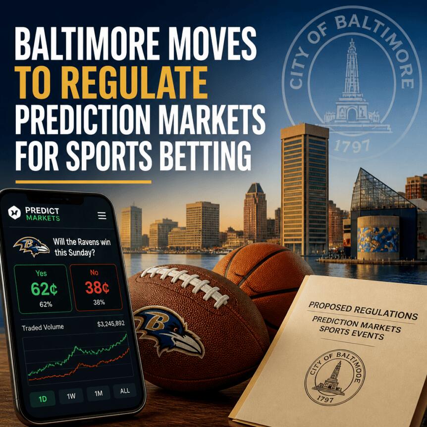 Baltimore Moves To Regulate Prediction Markets For Sports Betting