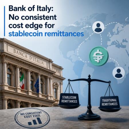 Bank of Italy: No consistent cost edge for stablecoin remittances Bank Of Italy: No Consistent Cost Edge For Stablecoin Remittances