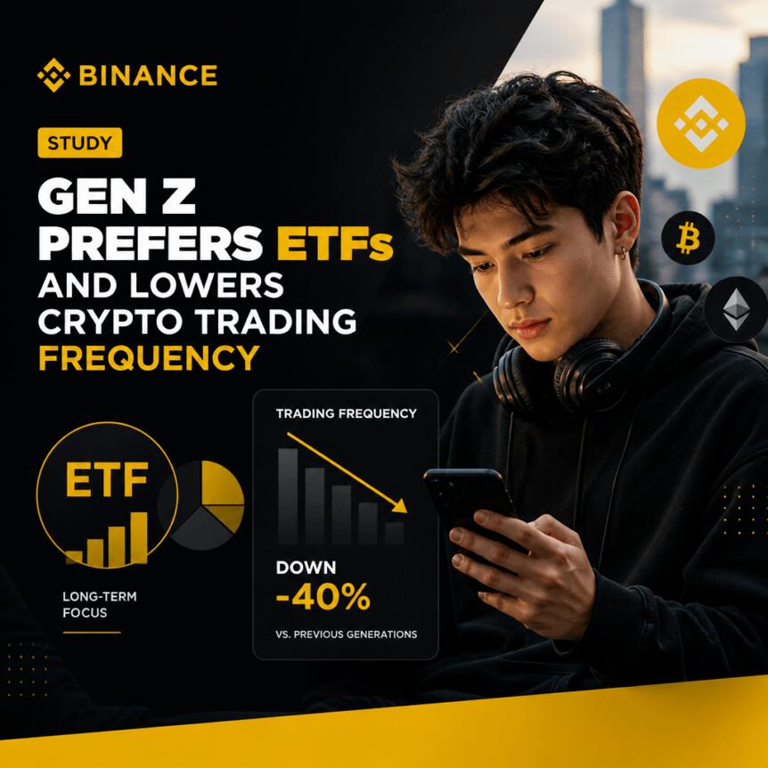 Binance Study: Gen Z Prefers ETFs and Lowers Crypto Trading Frequency Binance Study: Gen Z Prefers Etfs And Lowers Crypto Trading Frequency