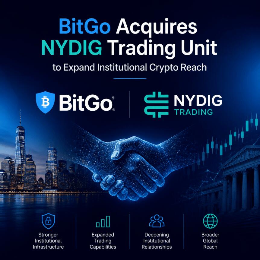 BitGo Acquires NYDIG Trading Unit to Expand Institutional Crypto Reach Bitgo Acquires Nydig Trading Unit To Expand Institutional Crypto Reach