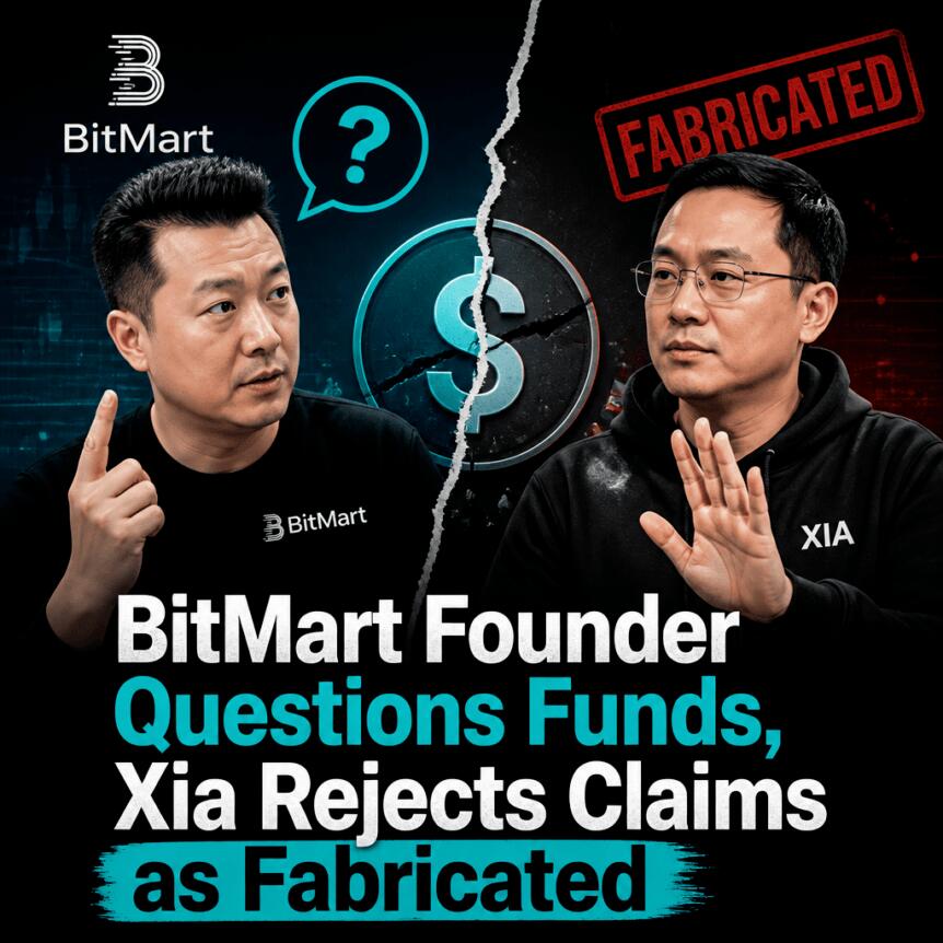 Bitmart Founder Questions Funds, Xia Rejects Claims As Fabricated